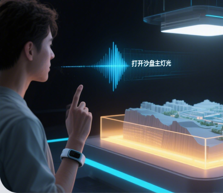 【AI交互】AI语音交互沙盘控制系统
